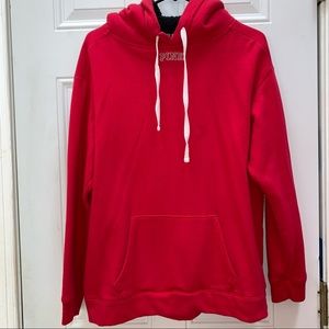 Pink Victoria’s Secret sweatshirt